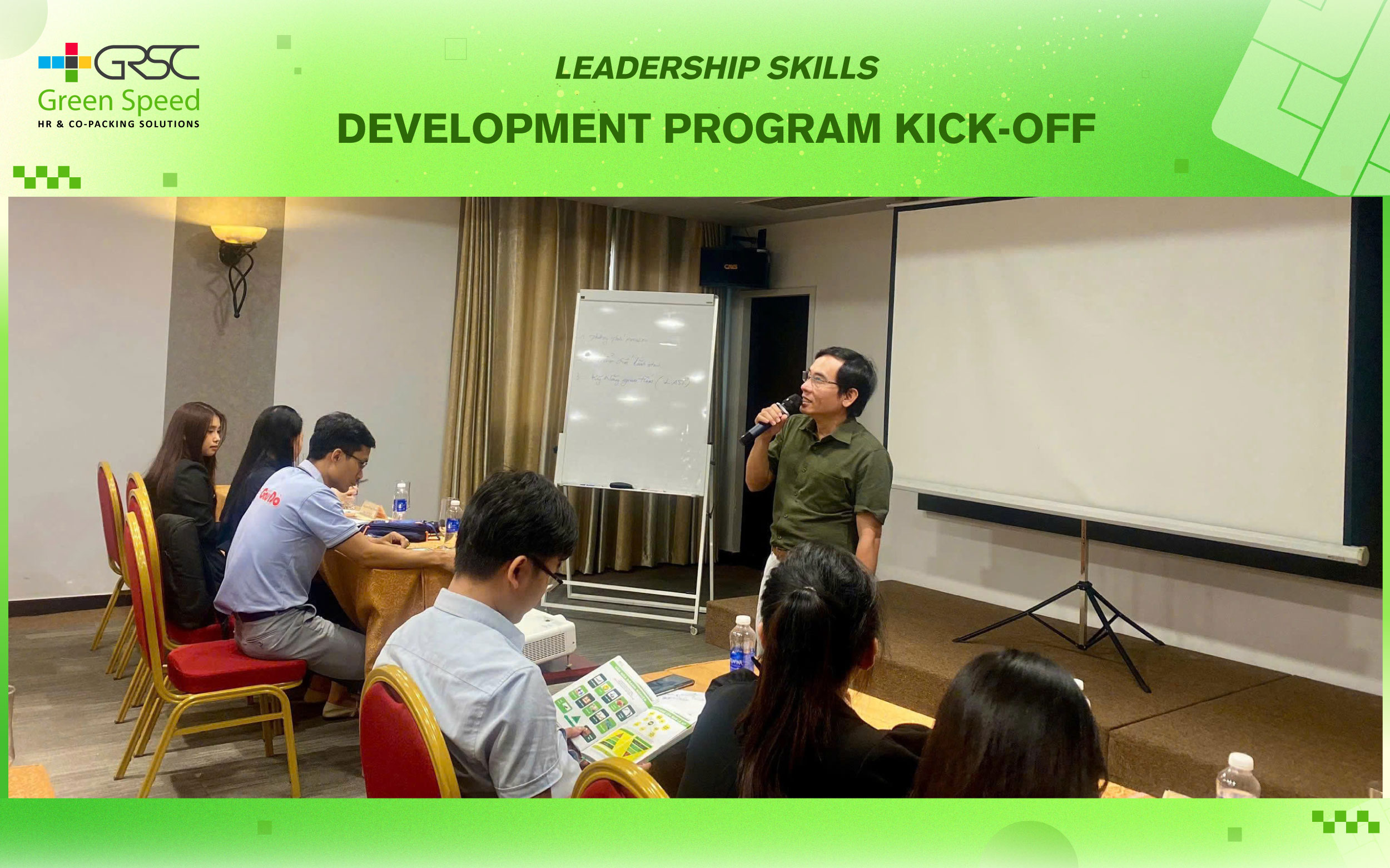 Launching the Leadership Development Program for Green Speed members